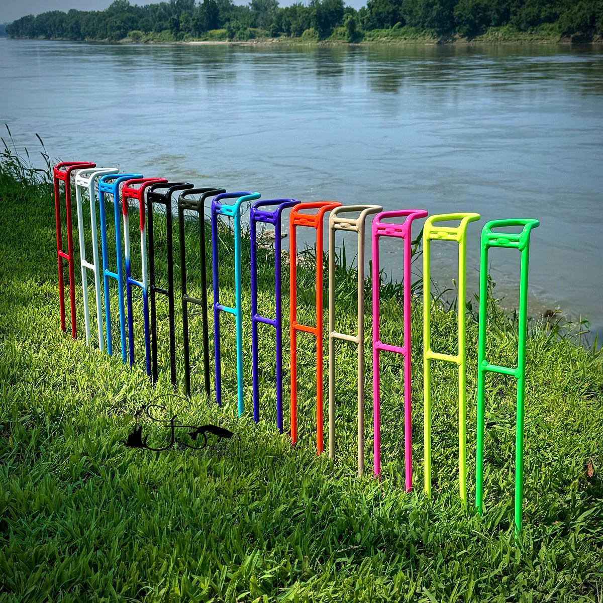 Takedown 3 Position Bank Fishing Rod Holder